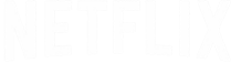 Netflix logo in white.